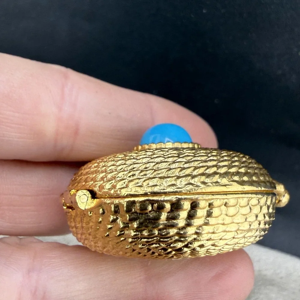 Vintage Estée Lauder Youth Dew Gold Tone‎